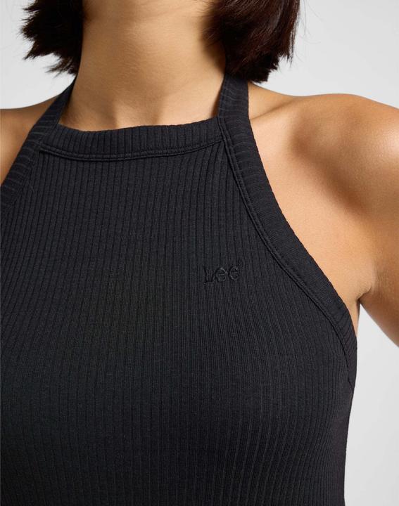 Actual product image Lee Top Open Back Halter Top (S)