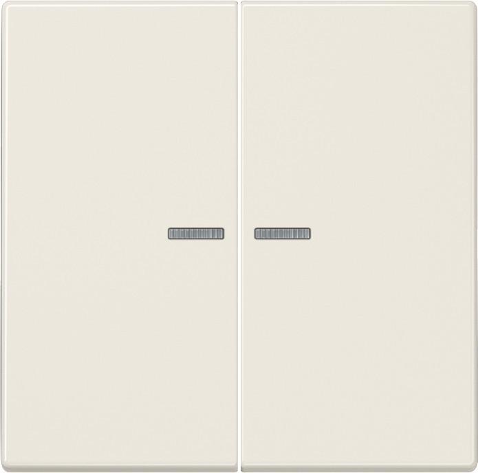 Produktbild JUNG Wippe 2t Schalter LS ws glz Lichtausl LS995KO5