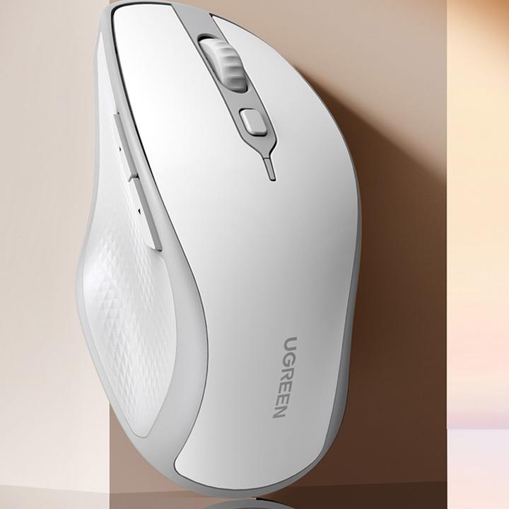 Produktbild Ugreen Wireless mouse MU101 2.4G (White) (Kabelgebunden)