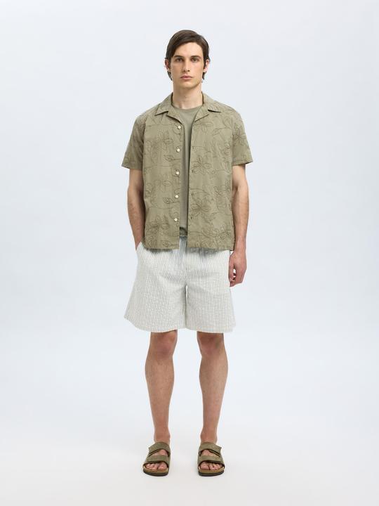Actual product image Selected Homme 100% Baumwoll Kurzarmhemd (L)