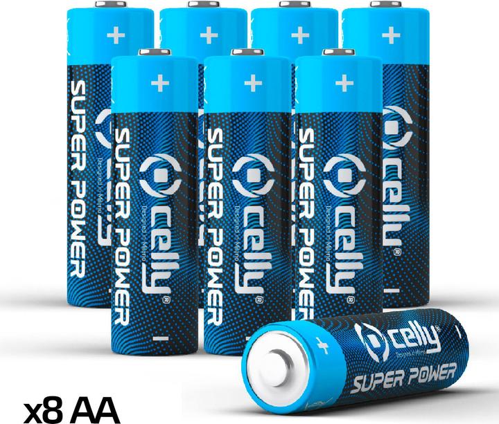 Actual product image Celly Alkaline Batteries (4 pcs., AA, 2200 mAh)