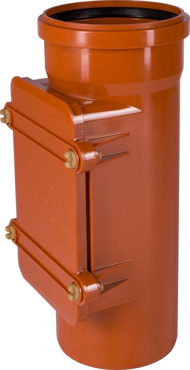 Produktbild Ostendorf Kunststoffe Kanalrohrsystem KG-Reinigungsrohr, Putzstück, eckig (Ausführung: DN 160)