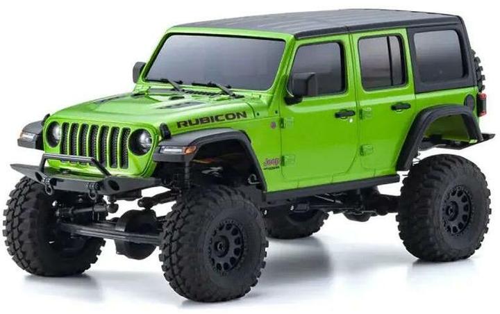 Produktbild Kyosho Scale Crawler Mini-Z Jeep Wrangler Rubicon Mojito ARTR, 1:24 (RTR Ready-to-Run)
