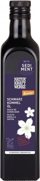 Actual product image NaturKraftWerke Black cumin oil (500 ml)