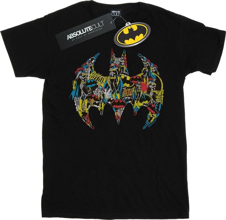Produktbild Batman Batgirl Logo Collage TShirt Jungen (152, 158)
