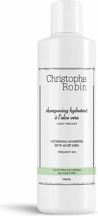 Christophe Robin Shampooing Hydratant à l'aloe vera (250 ml, Shampoing liquide)