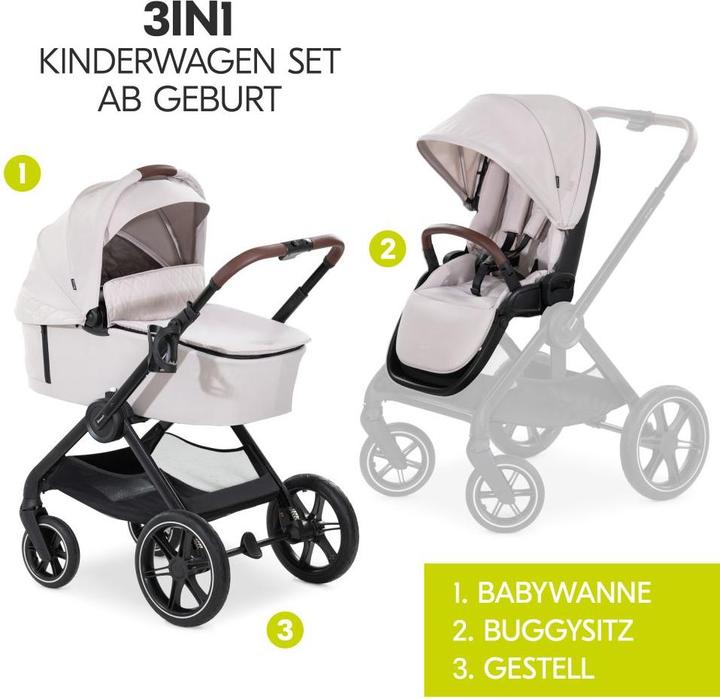 Produktbild Hauck 3in1 Kinderwagen-Set Walk N Care Trio Set