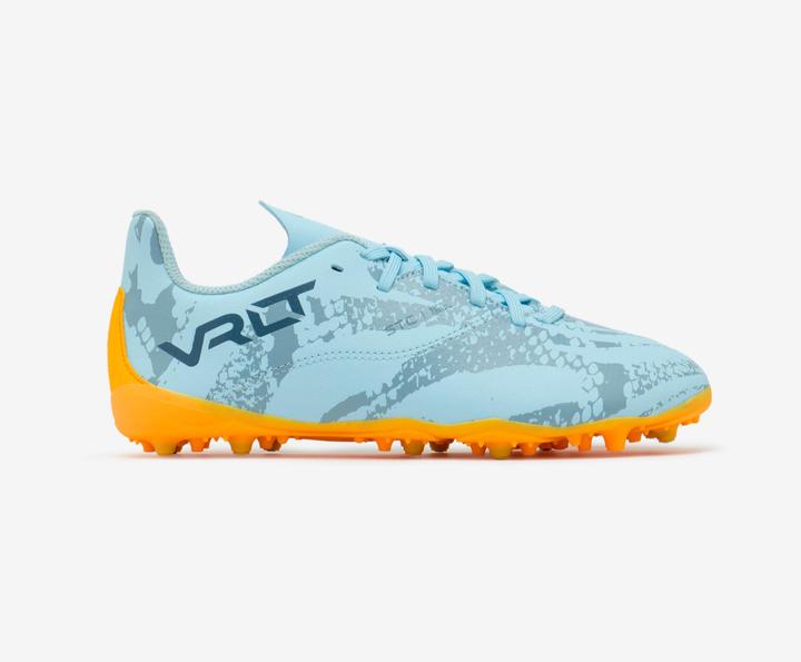 Kipsta Kids' Lace-Up Football Boots Viralto I MG/AG - Blue (36)
