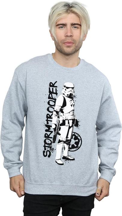 Produktbild Star Wars The Mandalorian Splat Stormtrooper Sweatshirt (L)