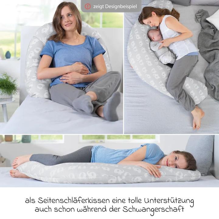 Image du produit Theraline Coussin d'allaitement Coussin d'allaitement Das Komfort avec rembourrage en microbilles incl. (34 cm)