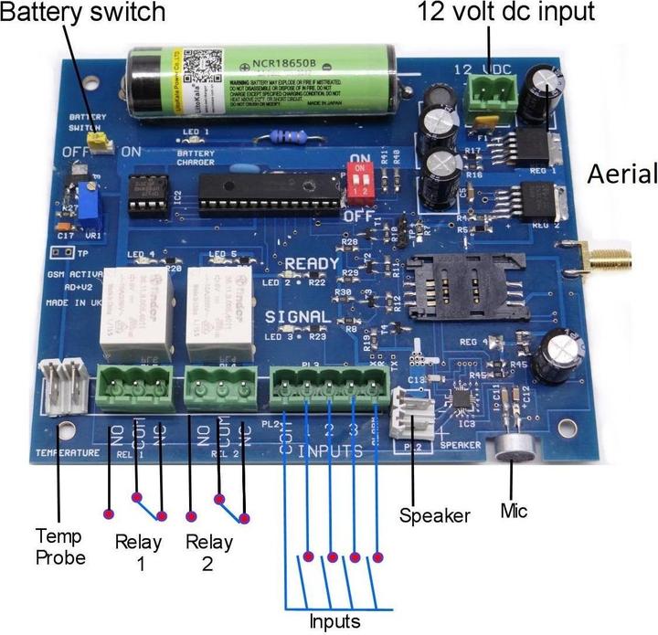 Actual product image GSM Activate 4GADPLUS - 4G GSM - Auto Dialler Plus