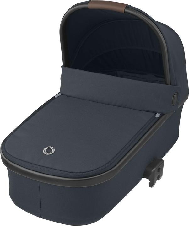 Produktbild Maxi-Cosi Oria Kinderwagenaufsatz Essential Graphite (Black Rim, Brown leather)