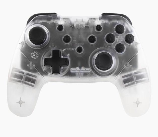 Actual product image Nyko Wireless Core Controller (Clear) (PC, Android, Switch)