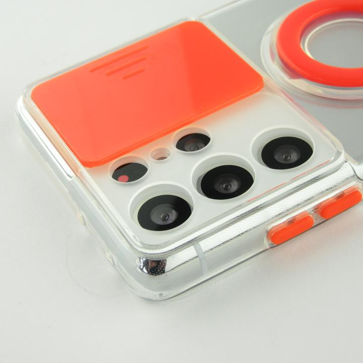 Actual product image PhoneLook Cover with camera slider and ring (Samsung Galaxy S22 Ultra)