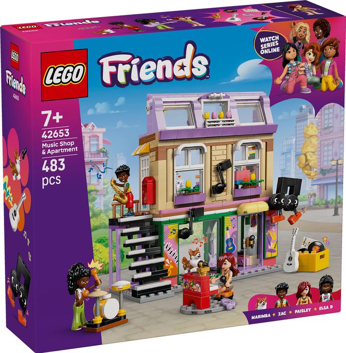 Actual product image LEGO Musikladen & Wohnung (42653, LEGO Friends)