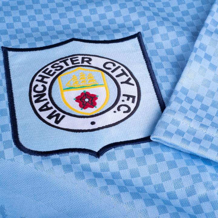 Actual product image Score Draw Manchester City 1996 Retro Jersey (S)