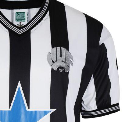 Image du produit Score Draw Newcastle FC 1984 Maillot rétro (M)