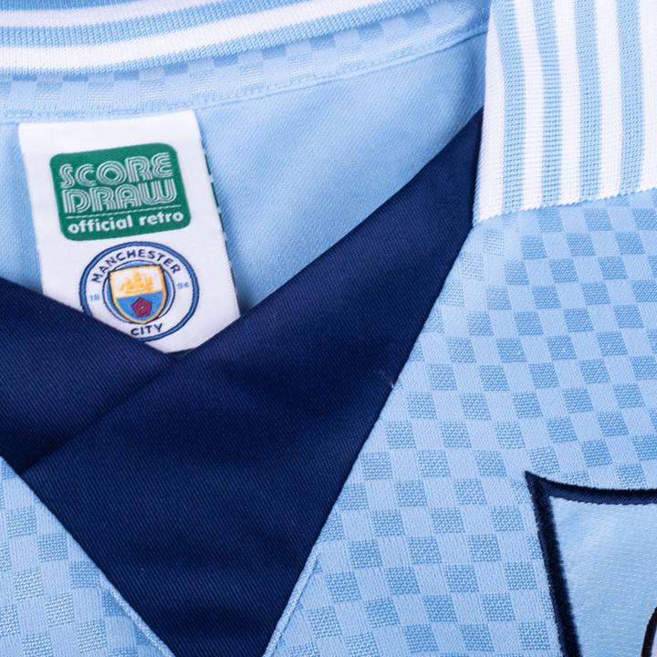 Actual product image Score Draw Manchester City 1996 Retro Jersey (S)
