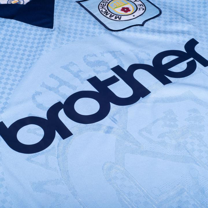 Actual product image Score Draw Manchester City 1996 Retro Jersey (S)