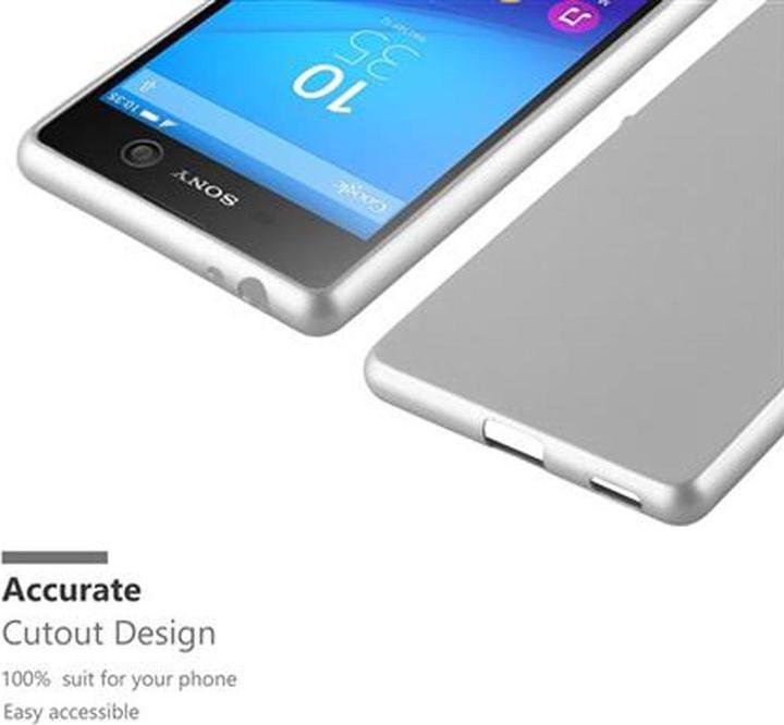 Image du produit Cadorabo Couverture métallique mate TPU (Sony Xperia M5)