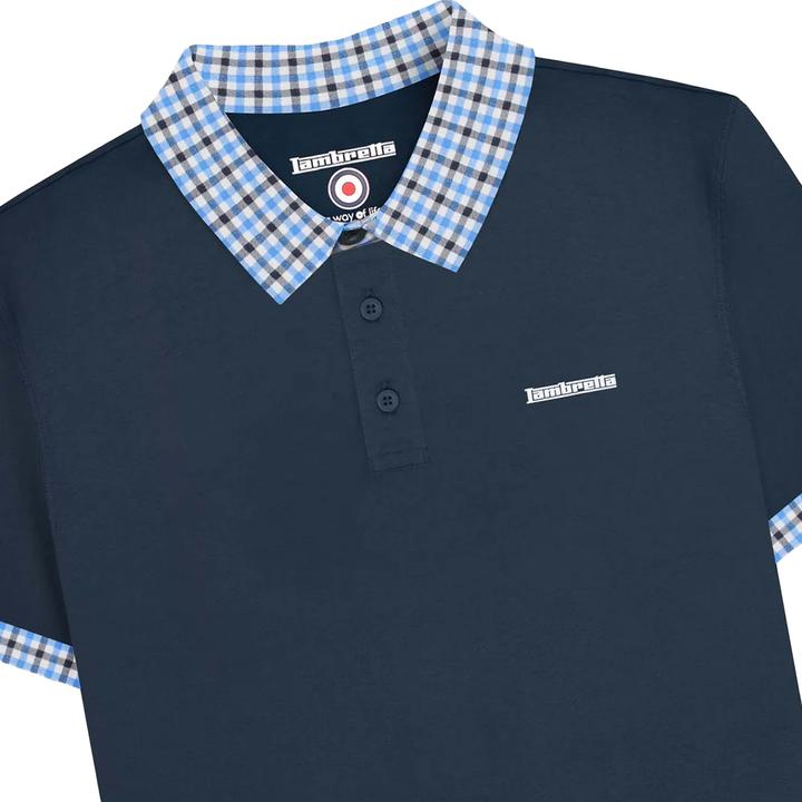 Immagine prodotto Lambretta SS25 Maglietta Polo Percalle, a Quadretti Uomo (XXL)