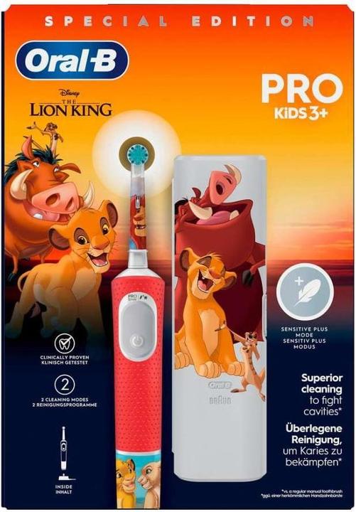 Image du produit Oral-B Pro Kids Le Roi Lion (Brosse à dents oscillo-rotative)