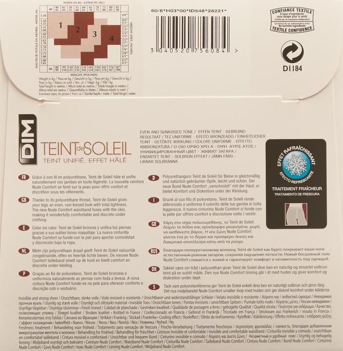 Image du produit DIM Teint De Soleil (17 DEN, 38 - 40)