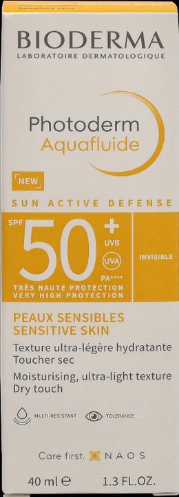 Immagine prodotto Bioderma Photoderm Aquafluide SPF50+ (Crema solare viso, SPF 50, 40 ml, 15 g)