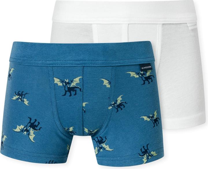 Image du produit Schiesser Retro Boxer Fine Rib (92, lot de 2)