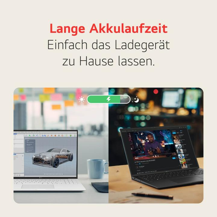 Produktbild LG gram 17" Core Ultra 7 155H 32GB/2TB SSD Win11 grau 17Z90S-G.AD7CG (17", Intel Core Ultra 7 155H, 32 GB, 2000 GB, DE)