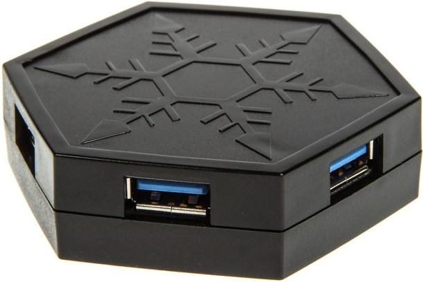 Actual product image Silverstone Ep01 (Micro USB, 4 Ports)