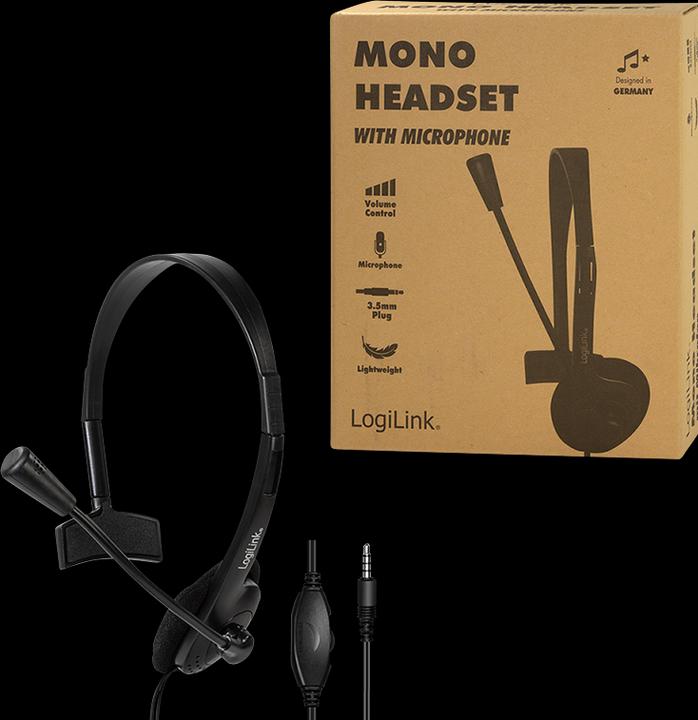 Produktbild LogiLink HS0054 Headset (Kabelgebunden)
