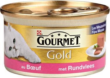 Gourmet Gold Fijne Mousse Round (Adult, 1 pcs., 2400 g)