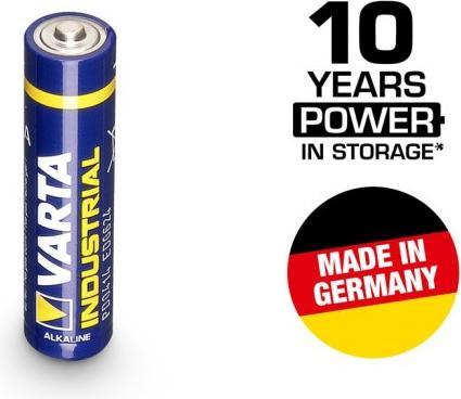 Actual product image Varta industrial alkali (10 pcs., AAA, 1250 mAh)