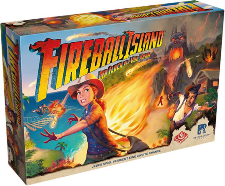 Produktbild Restoration Games Fireball Island : Der Fluch des Vul-Khan (Deutsch)