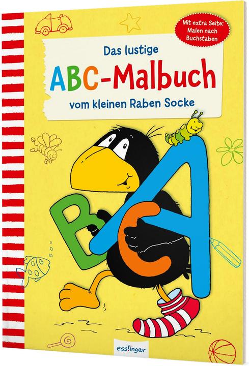 Image du produit Le petit corbeau Socke : Le livre de coloriage ABC amusant du petit corbeau Socke