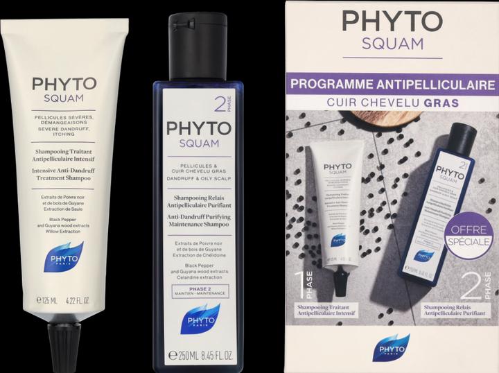 Immagine prodotto Phyto Phytosquam (375.50 ml, Shampoo liquido)