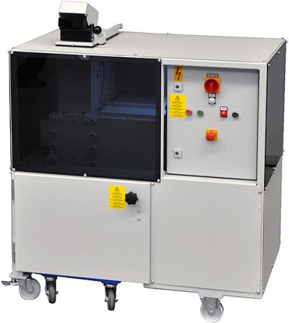 Produktbild JBF Maschinen JBF HD 15/40 Office Harddisk-Shredder Anschluss 230 VAC, 2.2 kW (Partikelschnitt)