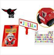 Actual product image BIG Bobby Car My Own Plate