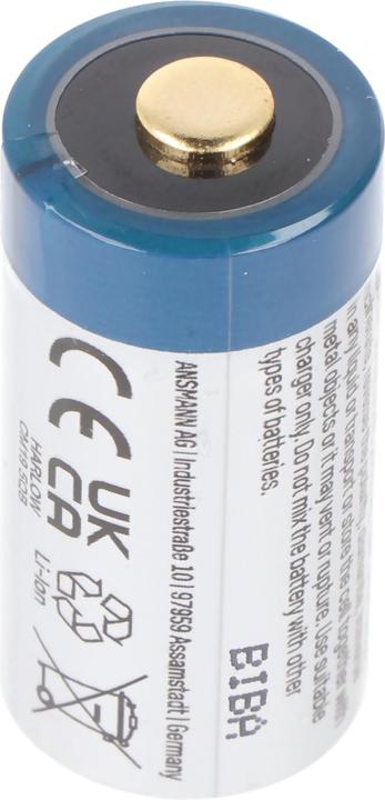 Actual product image Ansmann Battery 16340 850mAh 1 pc. (1 pcs., C, 850 mAh)