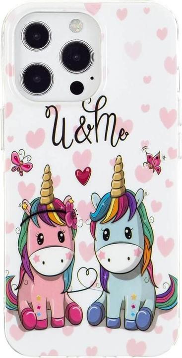 Immagine prodotto Cover-Discount iPhone 15 Pro - Custodia in silicone fosforescente Unicorno (Apple iPhone 15 Pro)