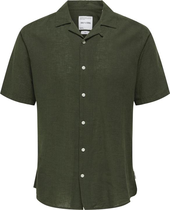 Only & Sons Onscaiden Life Ss Solid Resort Linennoos