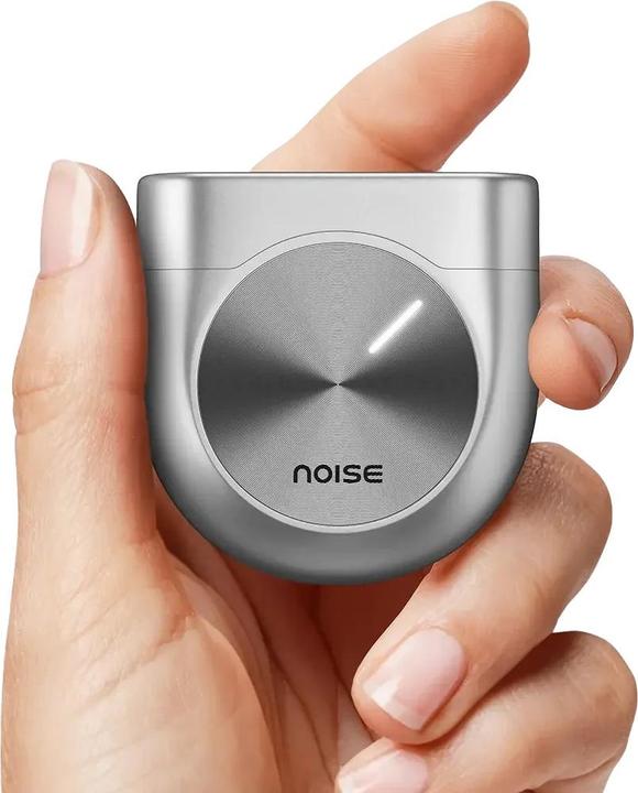 Actual product image Noise Master Buds Truly Wireless Earbuds ANC Silver (44 h, Wireless)