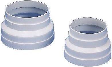 Actual product image AirTec Reducer/adapter from 150 to 125mm, white
