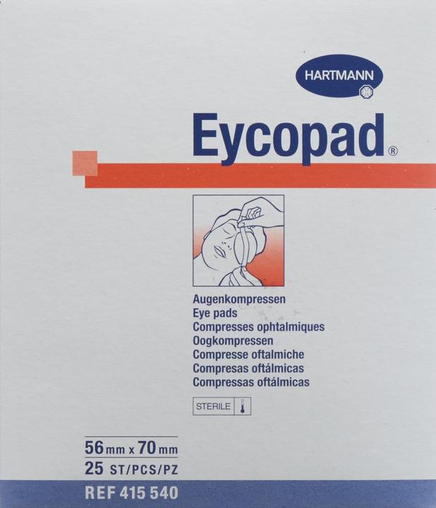 Actual product image IVF Hartmann Augenkompressen 70x56mm steril