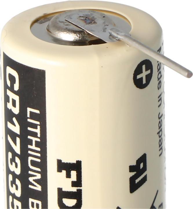 Image du produit FDK Batterie CR17335 SE Size 2/3A, mit Lötpadel (1 pcs, AA, 1800 mAh)