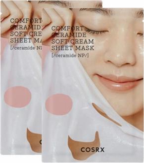 Immagine prodotto Cosrx Balancium Comfort Ceramide Soft Cream Sheet Mask - Confezione da 2 con regalo gratuito