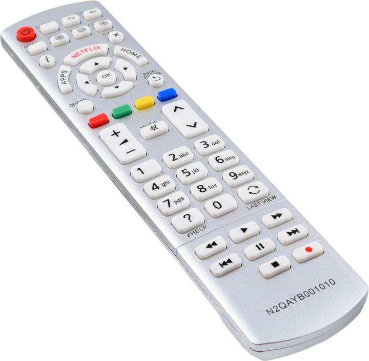 Produktbild Azurano Fernbedienung für PANASONIC N2QAYB001010 (Gerätespezifische Fernbedienung, Infrarot)