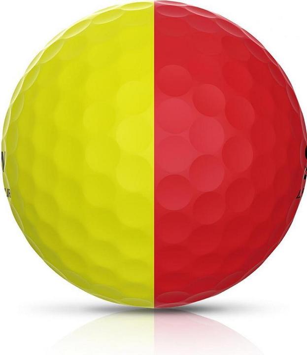 Actual product image Srixon Q-Star T3 Divide yellow/red