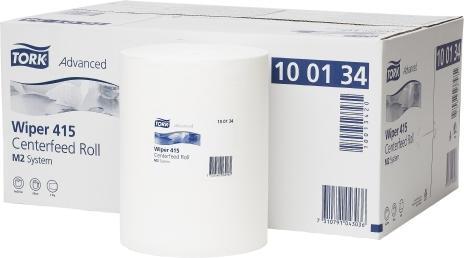 Produktbild Tork Aftørringspapir Standard M2 1-lags hvid 275m 100134 6rl - (6 ruller pr. karton)